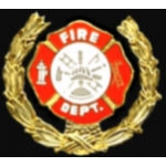 FIRE DEPARTMENT LAUREL PIN